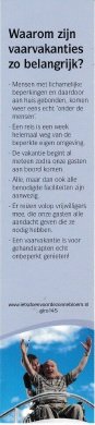 - Waarom zijn vaarvakanties zo belangrijk?