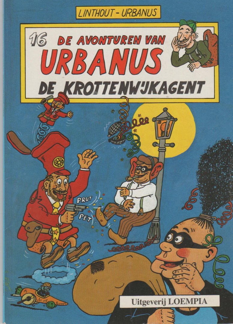 Linthout en Urbanus - De avonturen van Urbanus 16 de krottenwijkagent