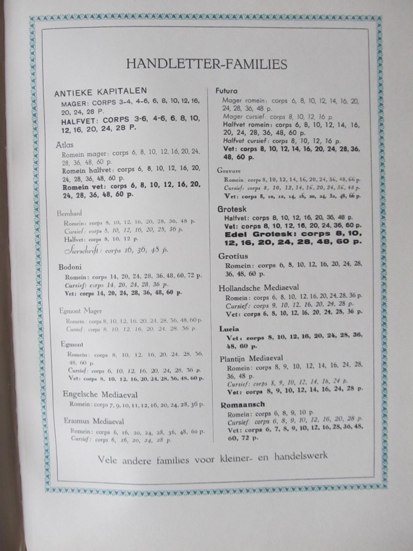  - WAT WIJ MAKEN EN MAAKTEN 1911-1936