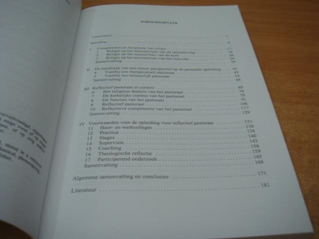 Ven, J.A. van der - Pastoraal perspectief - Vorming tot reflectief pastoraat