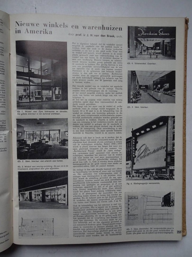 Diverse auteurs. - Bouw. Centraal weekblad voor het bouwwezen. 3e jaargang, 1948, 1e en 2e halfjaar. 2 delen.