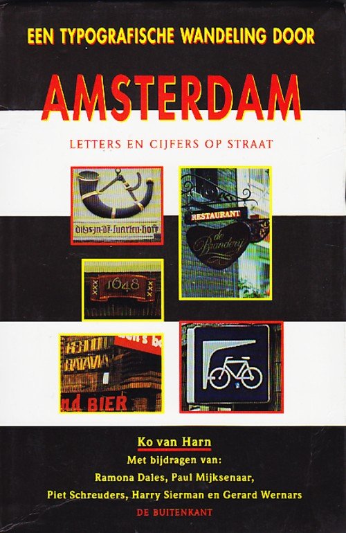 Harn, K. van - Een typografische wandeling door Amsterdam