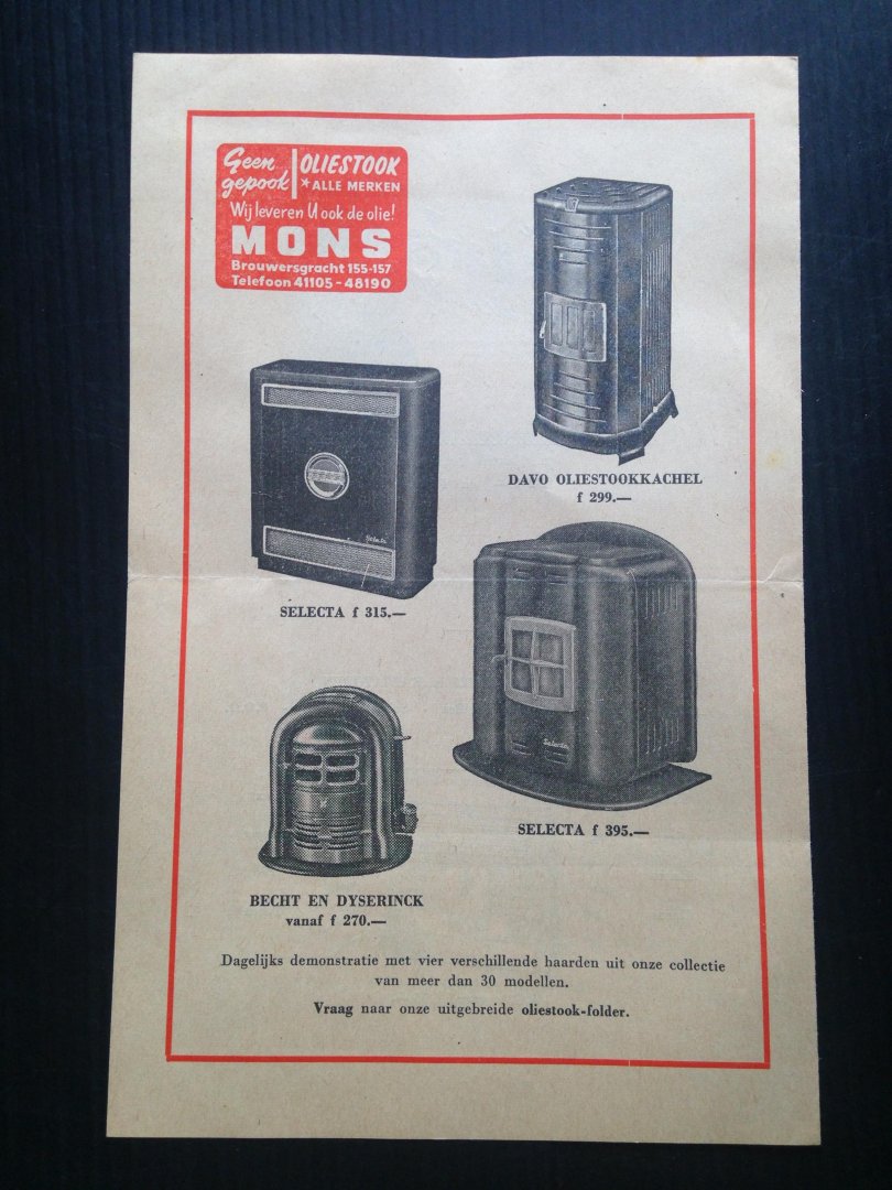 Folder - Mons Brandstoffenhandel