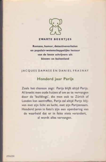 Damase, Jacques & Frasnay, Daniel - 100 Jaar Parijs