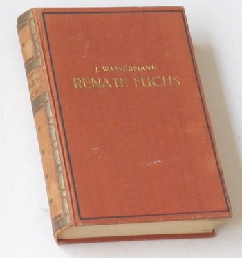 Wassermann, Jakob - Levensgeschiedenis van Renate Fuchs