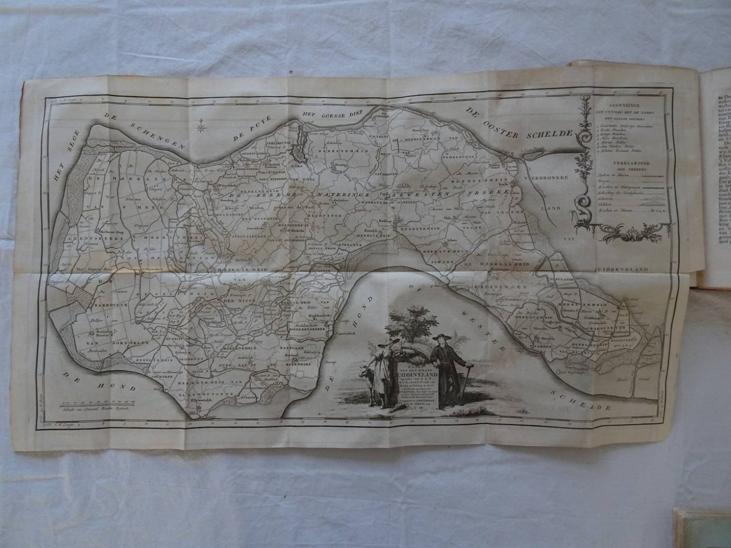  - Hedendaagsche Historie, of Tegenwoordige Staat van Alle Volken; XXde deel; Vervolgende de Beschryving der Vereenigde Nederlanden, En wel in 't byzonder handelende van Zeeland. Met nieuwe Landkaarten,  Plans der Steden en konstige Printverbeeld...