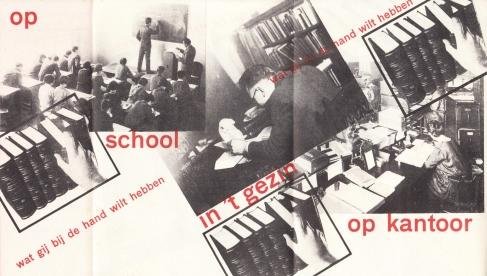 (SCHUITEMA, Paul) - Wat gij bij de hand wilt hebben. ((Advertising for dictionaries).