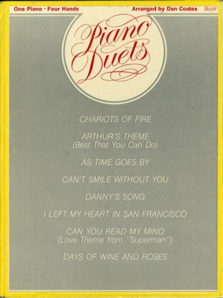 Coates, Dan - PIANO DUETS book 1