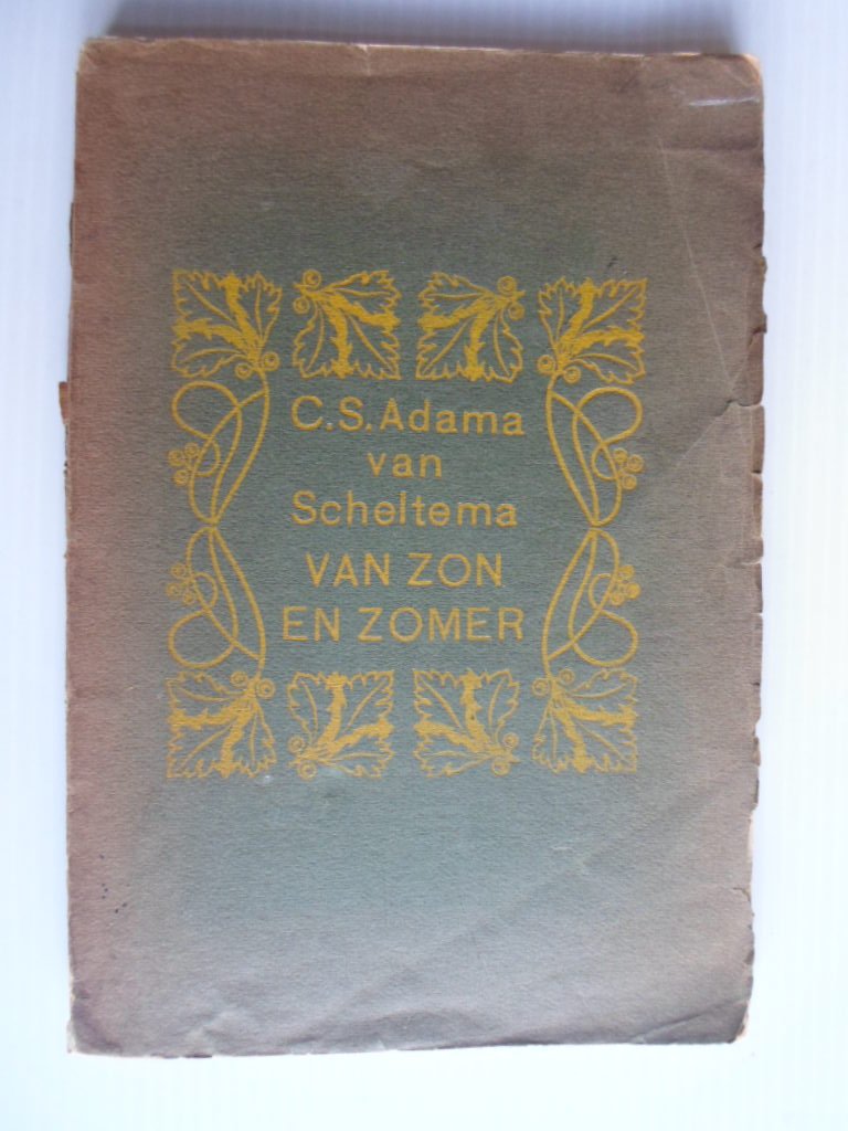 Adama van Scheltema, C.S. - Van zon en zomer, gedichten