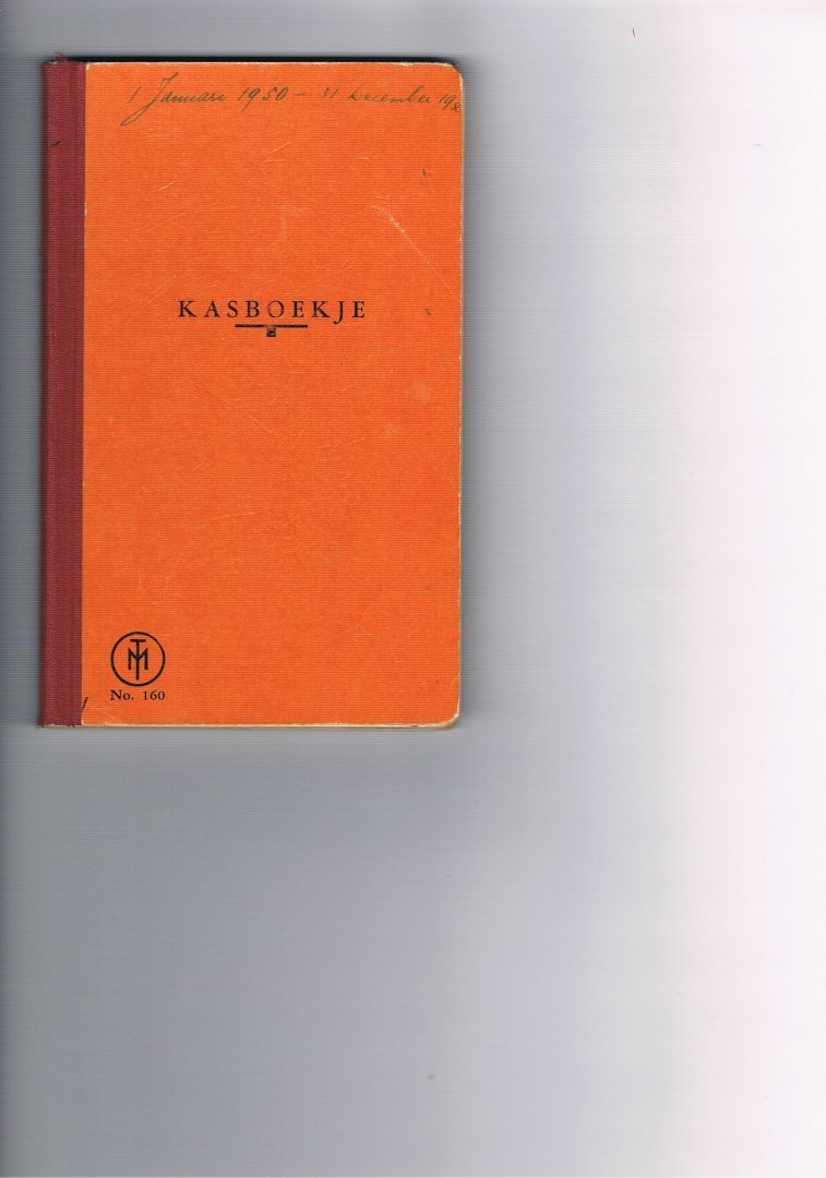 onbekend - Kasboekje, klein, jan. - dec. 1950; omgeving Hoorn