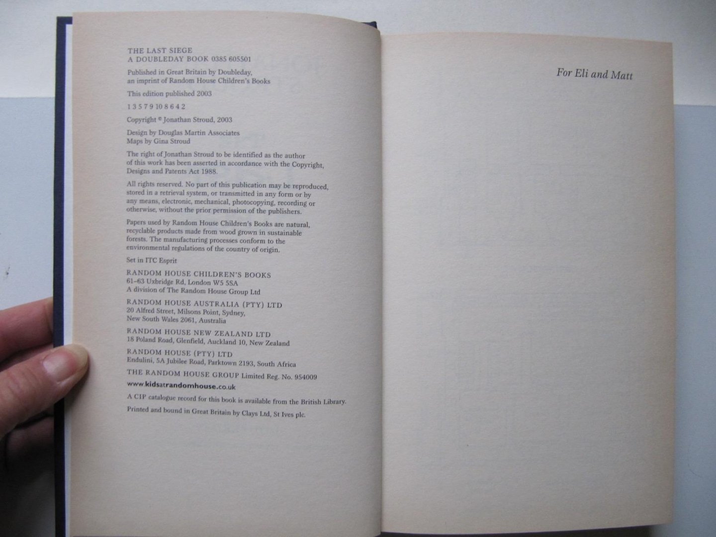 Jonathan Stroud - The Last Siege