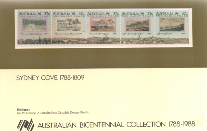 divers auteurs - Australian Bicentennial Collection  1788 - 1988 / Australia's heritage in stamps