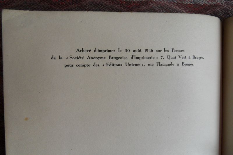 Hoste, Paul. - L`ame de Bruges. - Poèmes.