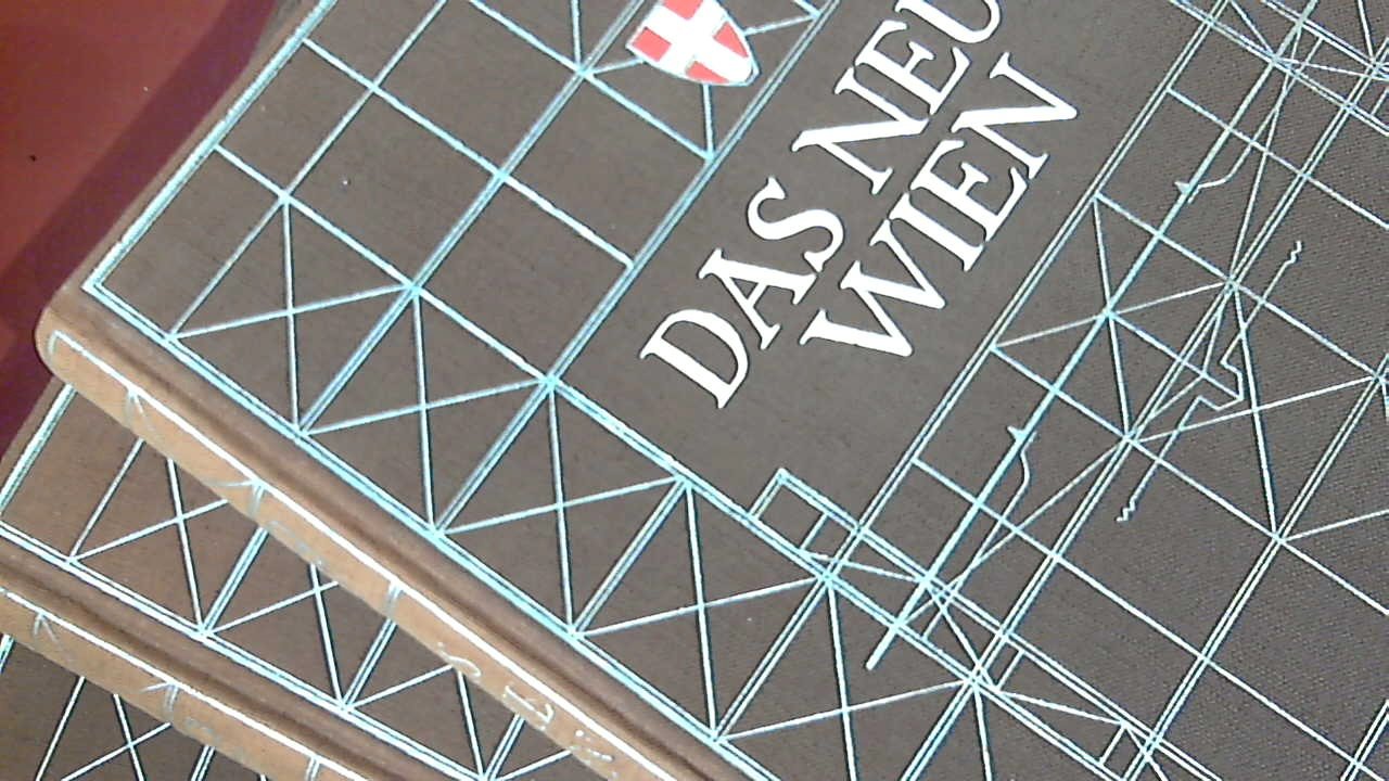 Red. - Das neue Wien - Stadtewerk herausgegeben unter offizieller mitwirkung der gemeinde Wien -  4 Bde
