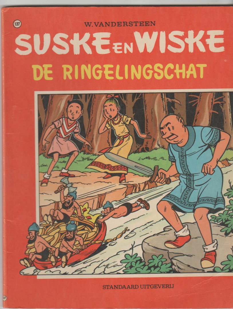 Vandersteen,Willy - Suske en Wiske 137 de ringelingschat 1e druk