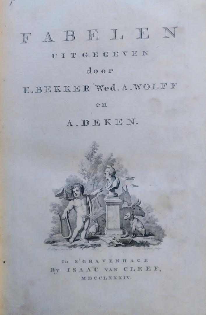 Wolff, E. Bekker Wed. | A. Deken - Fabelen