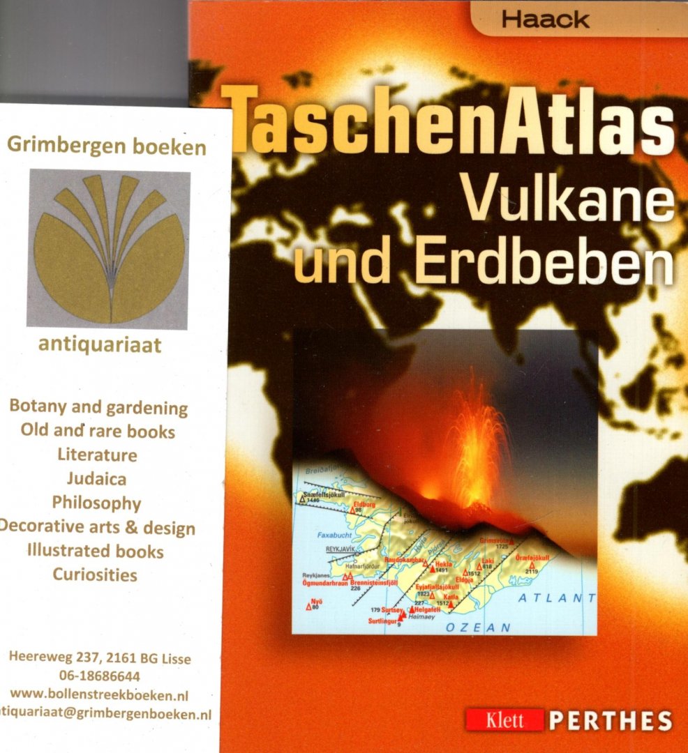 Hess, Harro, ed. - Haack Taschen Atlas Vulkane und Erdbeben