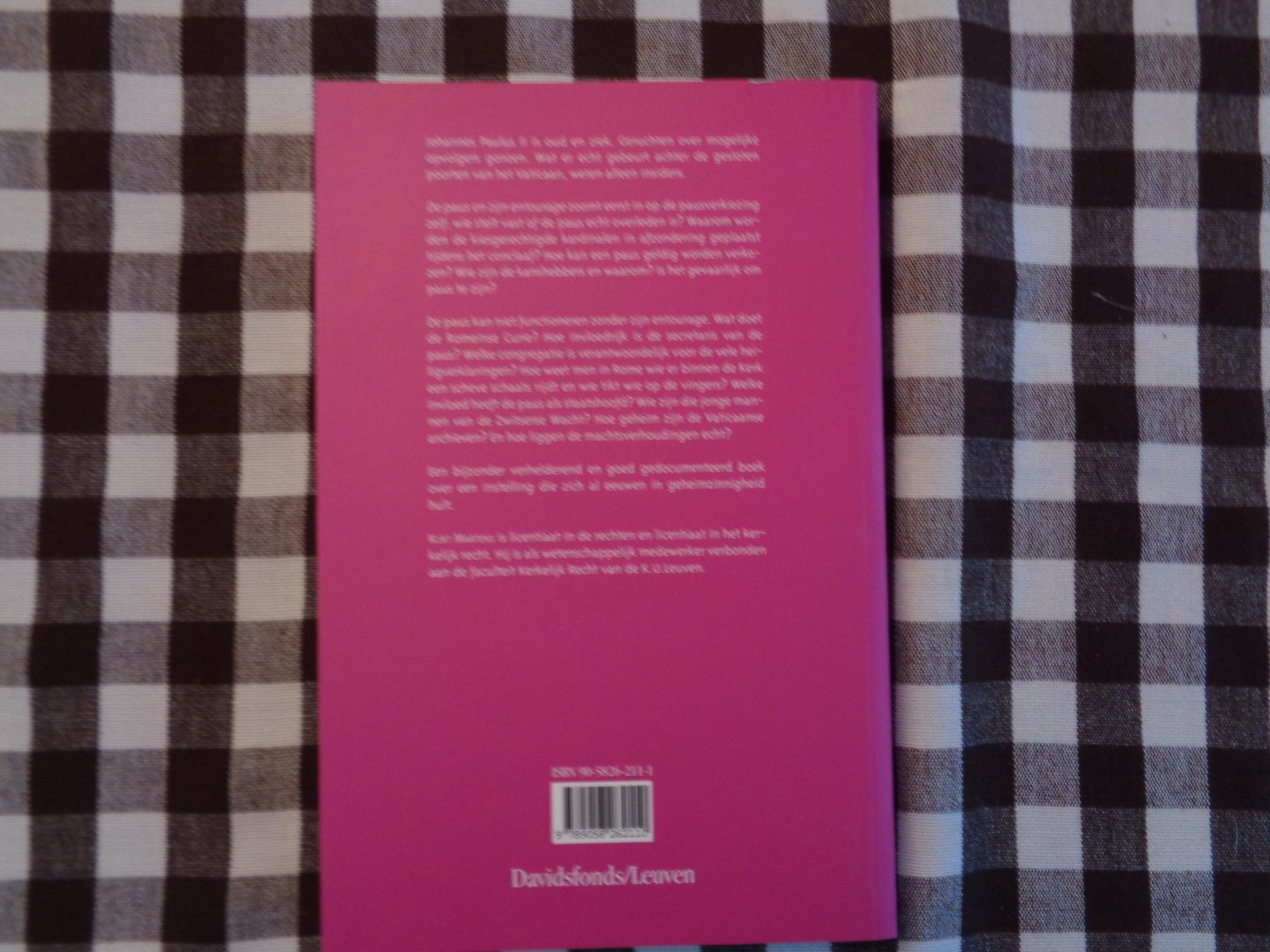 kurt martens - De paus en zijn entourage