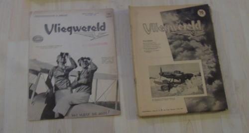 Redactie - Vliegwereld. 83 nummers uit 1935-1948, zie meer info, PRIJS 2,95 EURO PER STUK