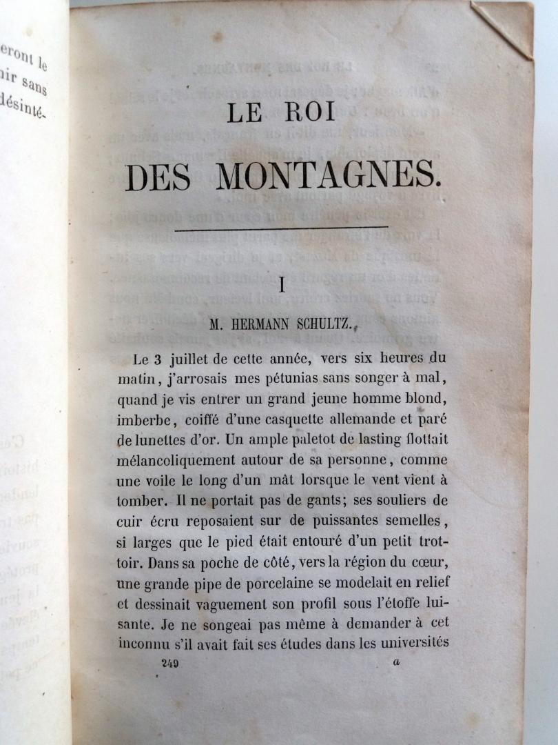 About, Edmond - Le Roi des Montagnes (FRANSTALIG)