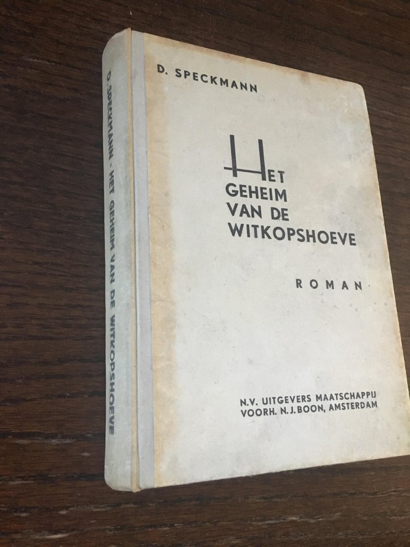D. Speckmann - Het geheim van de Witkopshoeve