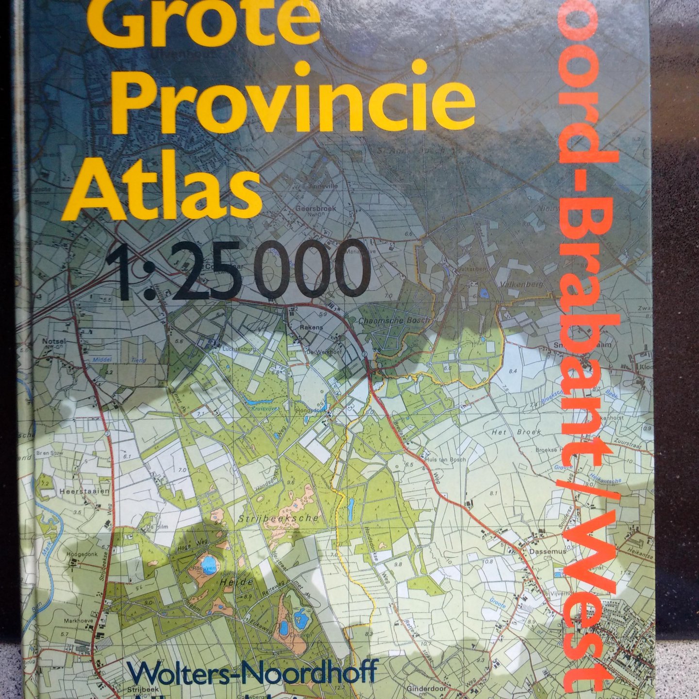 nvt - Grote Provincie Atlas: Noord-Brabant/West