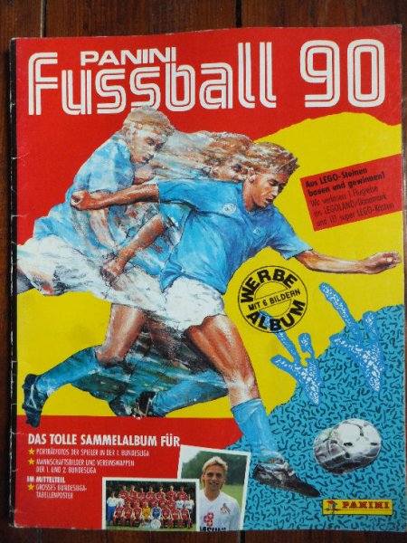 Panini - Fussball 90 plaatjesalbum / stickeralbum