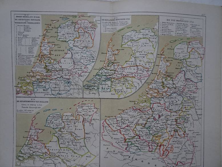 Kan, J.B.. - Historisch-geographische atlas, ten gebruike bij Streckfuss, Geschiedenis der wereld.
