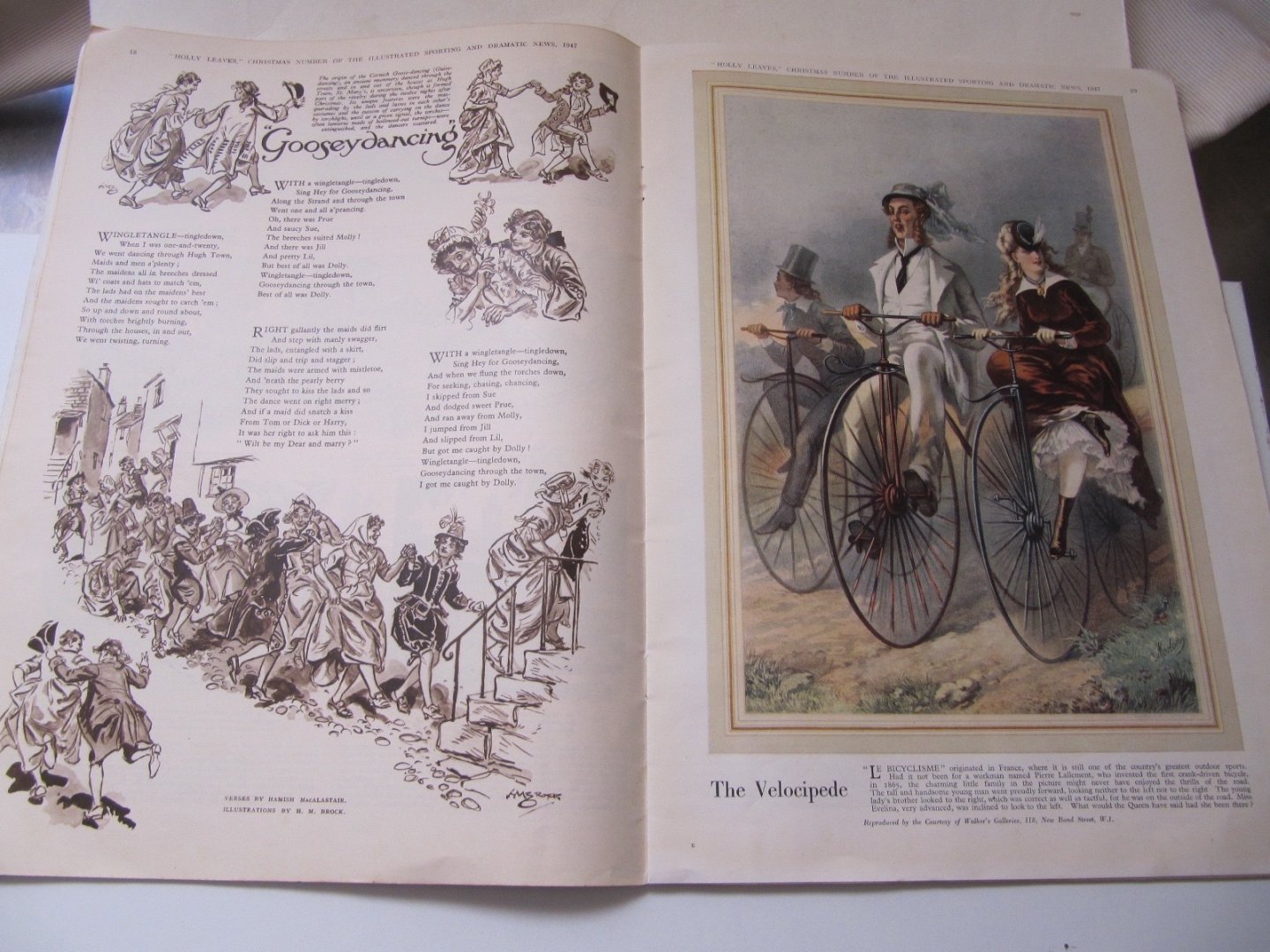 diverse auteurs - Holly Leaves - The Christmas Number of the Illustrated Sporting & Dramatic News 1947