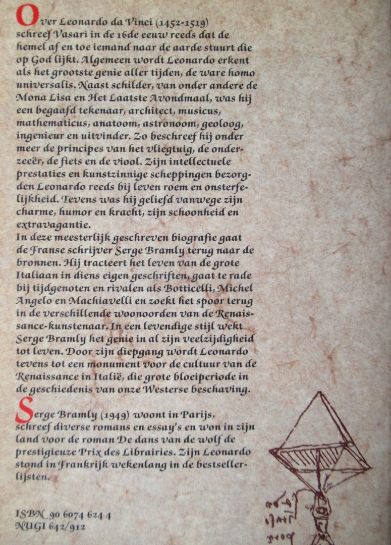 Bramly, Serge - Leonardo. De cultuur van de Renaissancer in Italie 1452 - 1519