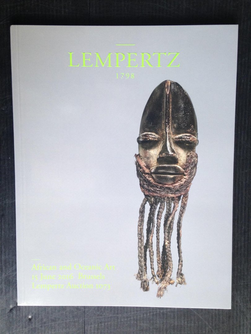 Catalogus Lempertz Brussels - Tribal and Oceanic Art