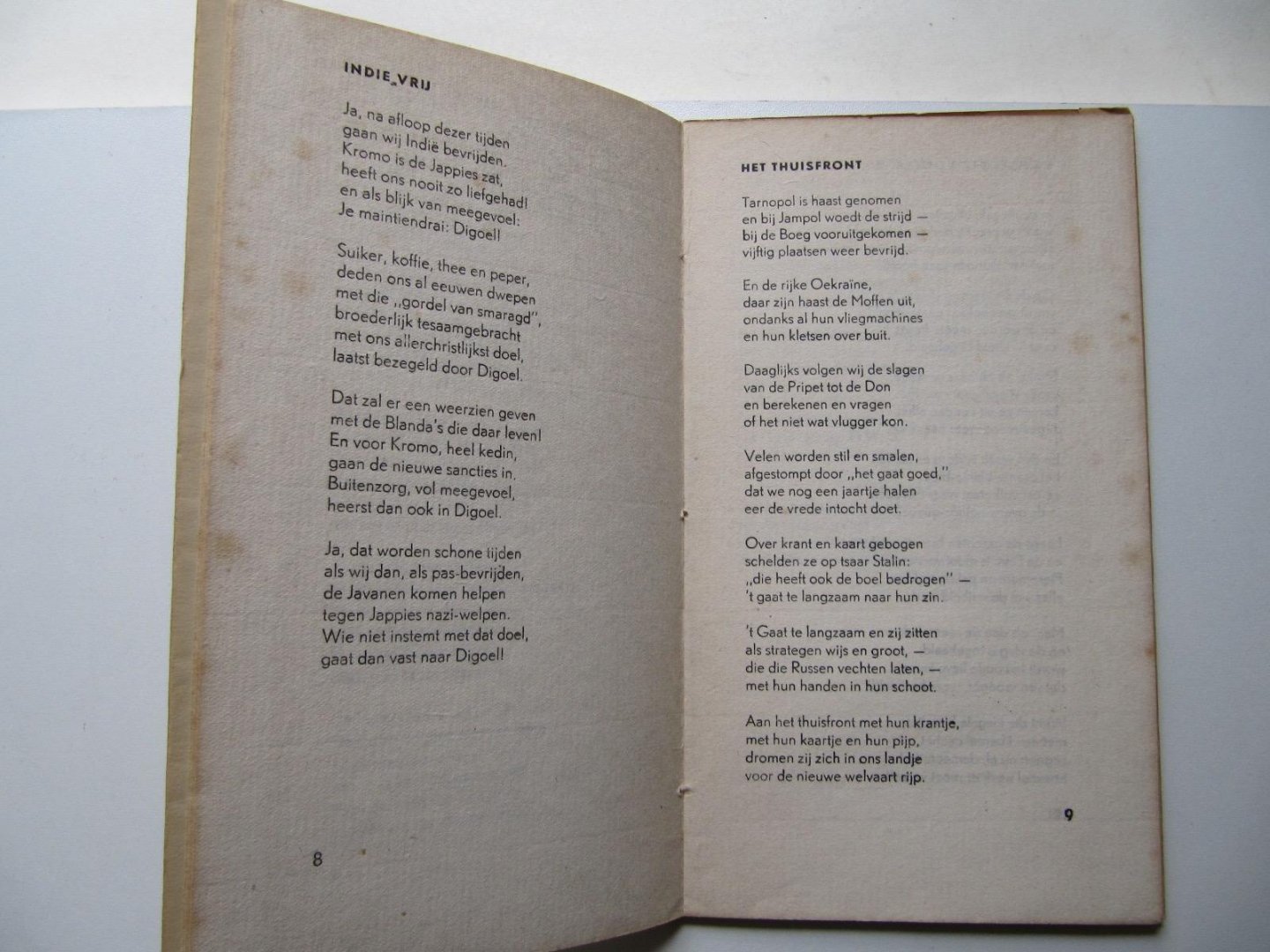 J. Geestzwaard - Voorwaarts en niet vergeten - Gedichten