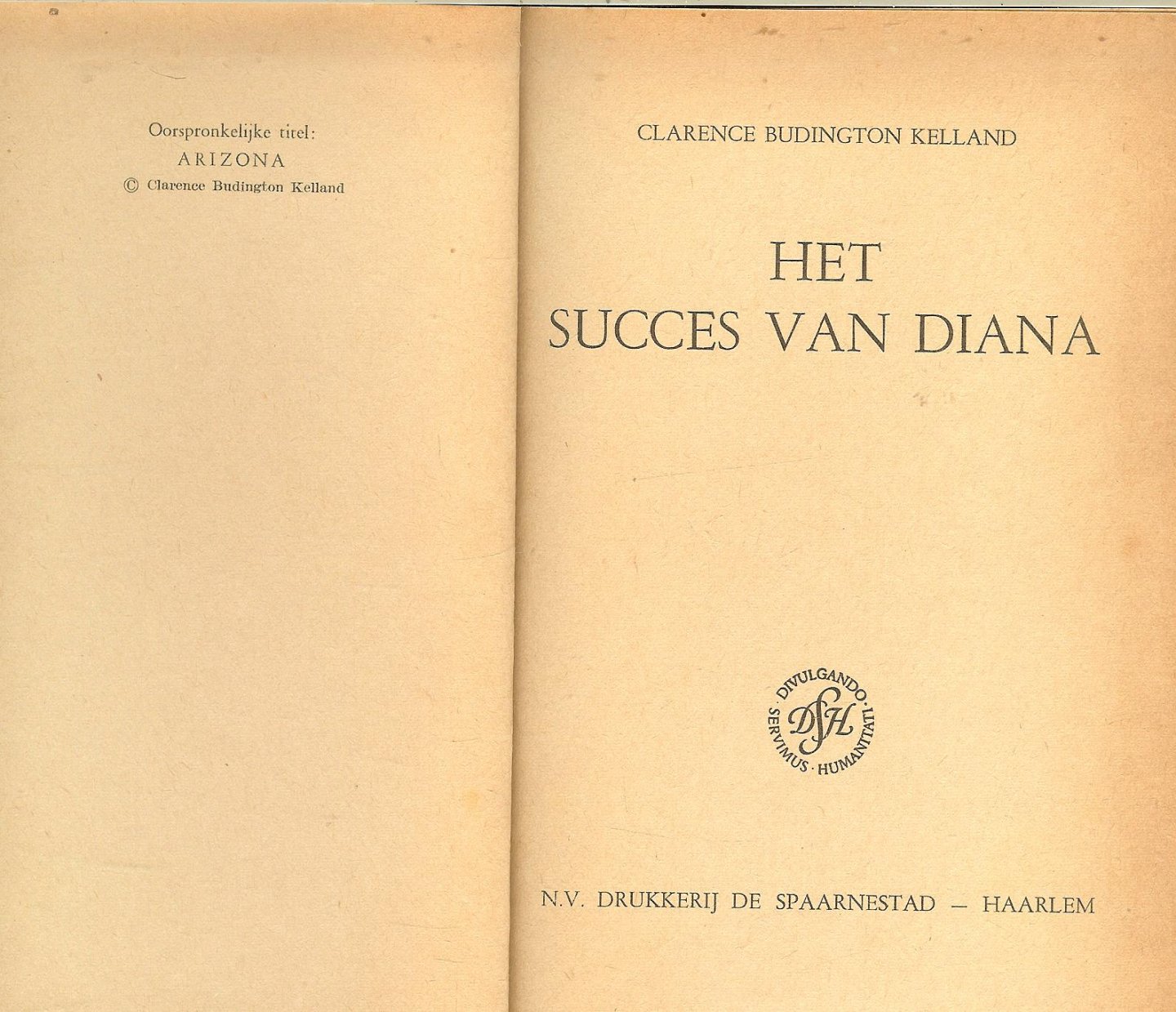 Budington Kellan Clarence - Het succes van Diana