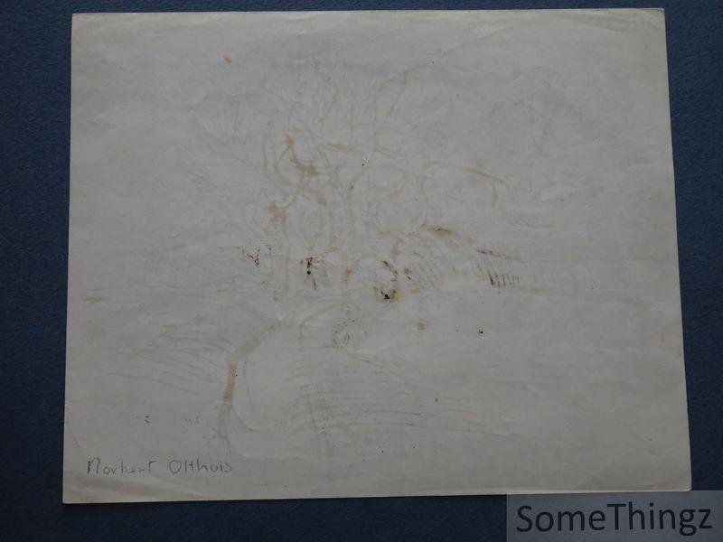 Lies Netel - Herman Haverkate - Monica Rotgans - Wolfgang Meisenheimer - Uli Meisenheimer. - Norbert Olthuis. Tekenaar Schilder. [Bijgevoegd: originele tekening.]