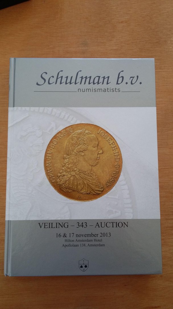 Schulman - Veiling - 343 - auction 16 & 17 november 2013