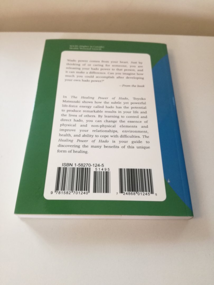 Toyoko Matsuzaki (with Natsumi Blackwell) - The healing power of Hado