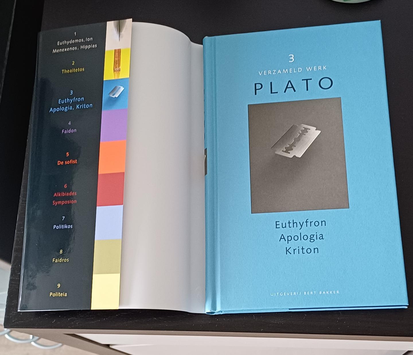 Plato/ Warren, Hans/ Molegraaf, Mario - Verzameld werk III (3) Euthyfron Apologia Kriton