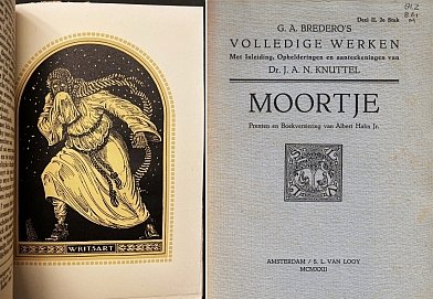 BREDERO, G.A. - G.A. Brederoos Moortje, waer in hy Terentii Eunuchum heeft na-ghevolght.