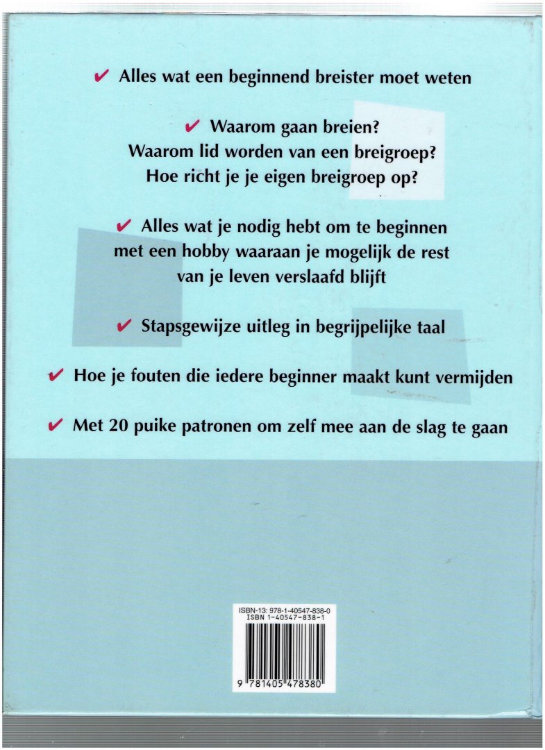 trench, nicki - breihandboek voor coole meiden alles wat een beginnend breister moet weten