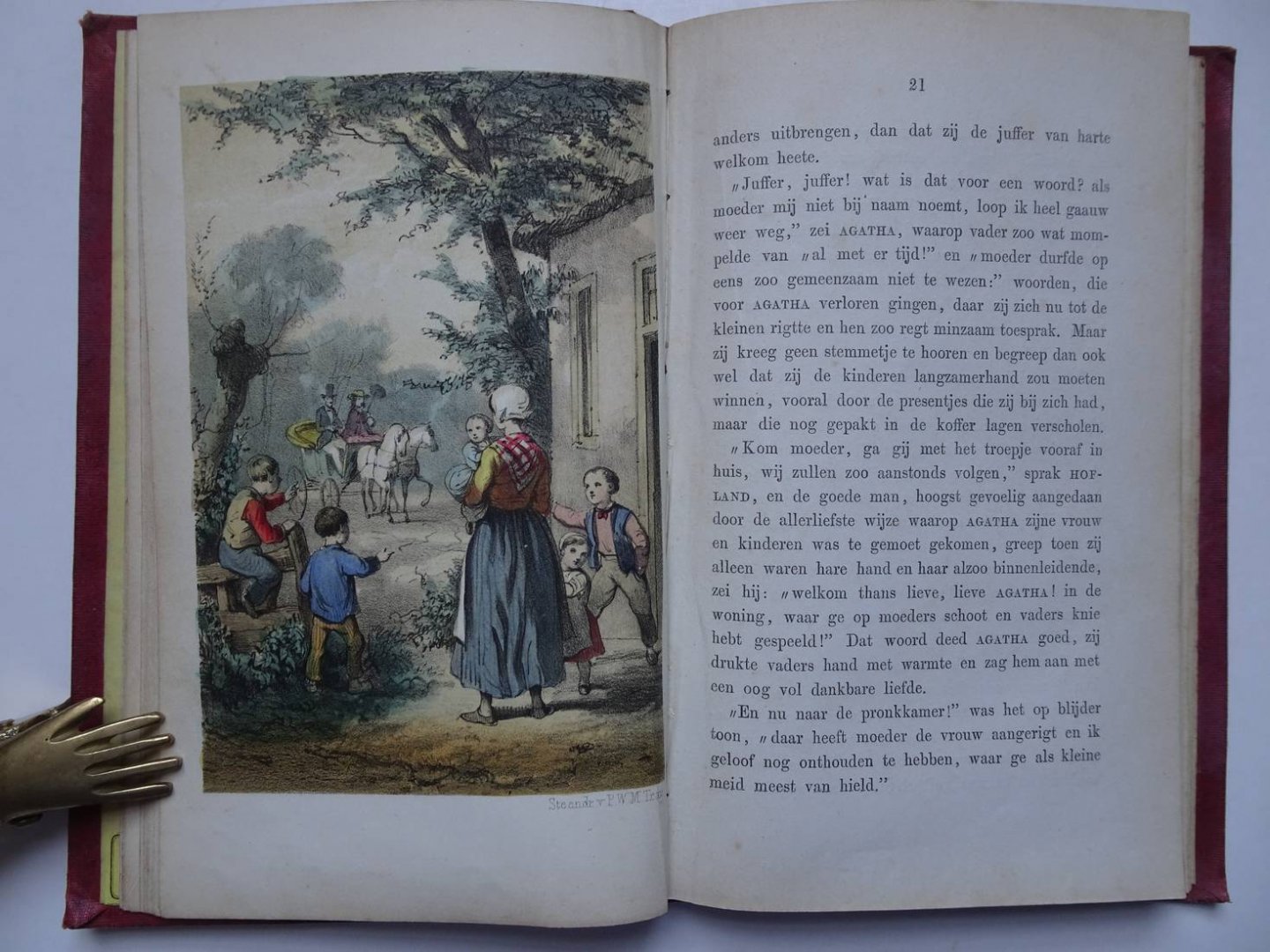 Mackenstein-Koning, J.S.. - Nieuwe Figuranten op het Tooneel der Kinderwereld, waarbij een enkele bekende.