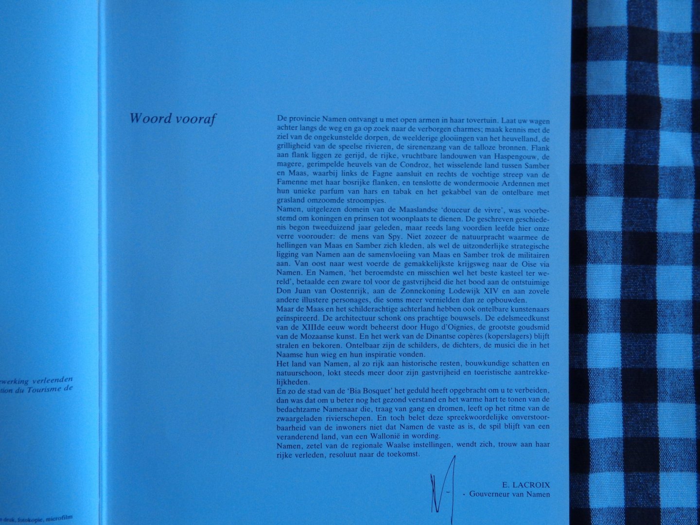 Trazegnies - Provincie namen in beeld / druk 1