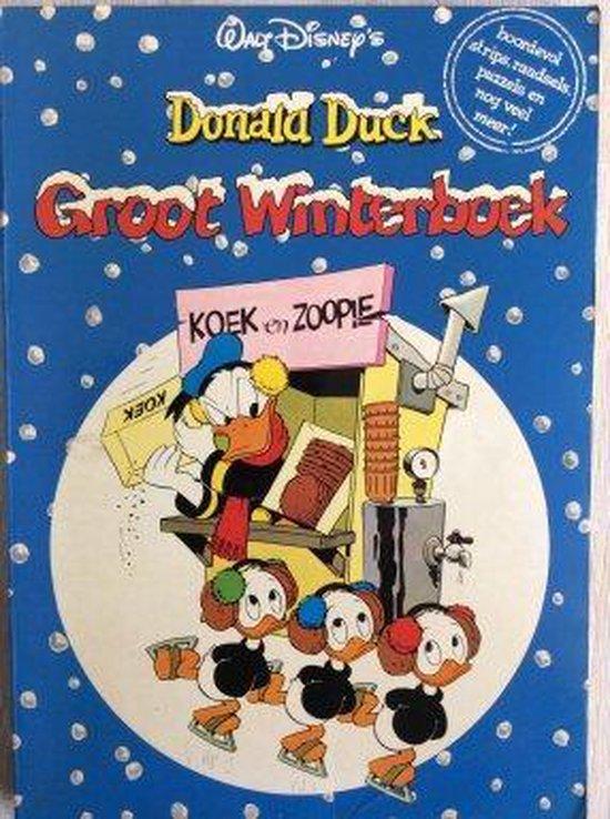 Walt Disney - Donald Duck groot winterboek (blauw)