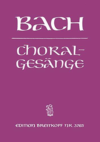 Bach, Johann Sebastian / Richter, Bernhard Friedrich - 389 Choralgesänge für vierstimmigen gemischten Chor