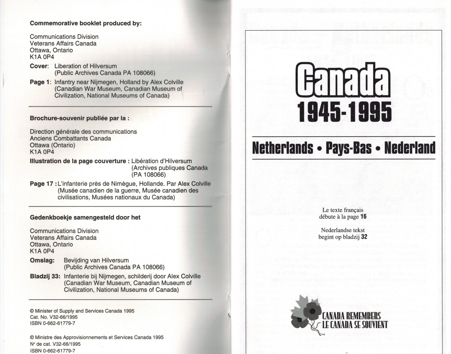 Ottawa (Ontario) - Canada 1945-1995.