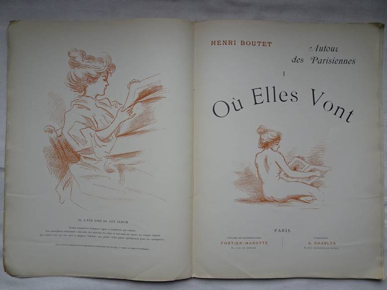 Boutet, Henri. - Autour de Parisiennes. I: Où elles vont.