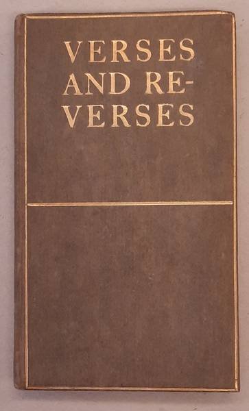 MEYNELL, WILFRID. - Verses and Reverses.