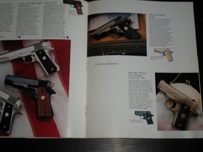  - Colt Firearms 1987 Catalog