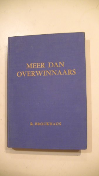 Brockhaus, R. uit het Duits [vert.] door G. van der Vecht - Meer dan overwinnaars- de brief aan de Romeinen