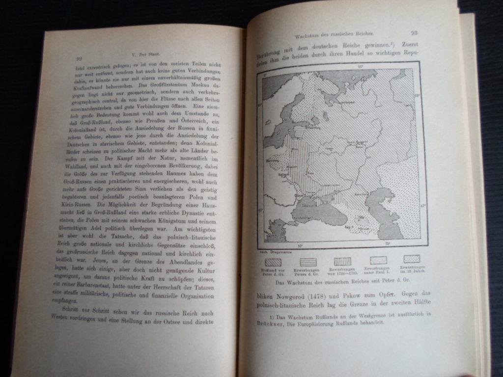 Hettner, A. - Das Europaische Russland, Eine Studie zur Geographie des Menschen