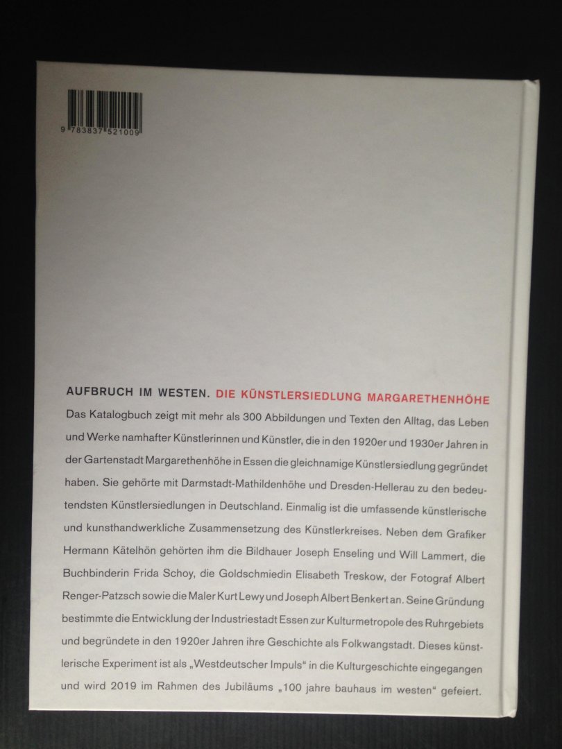 Grütter, Heirich Theodor & Axel Heimsoth - Aufbruch im Westen, Die Künstlersiedlung Margarethen Henhöhe